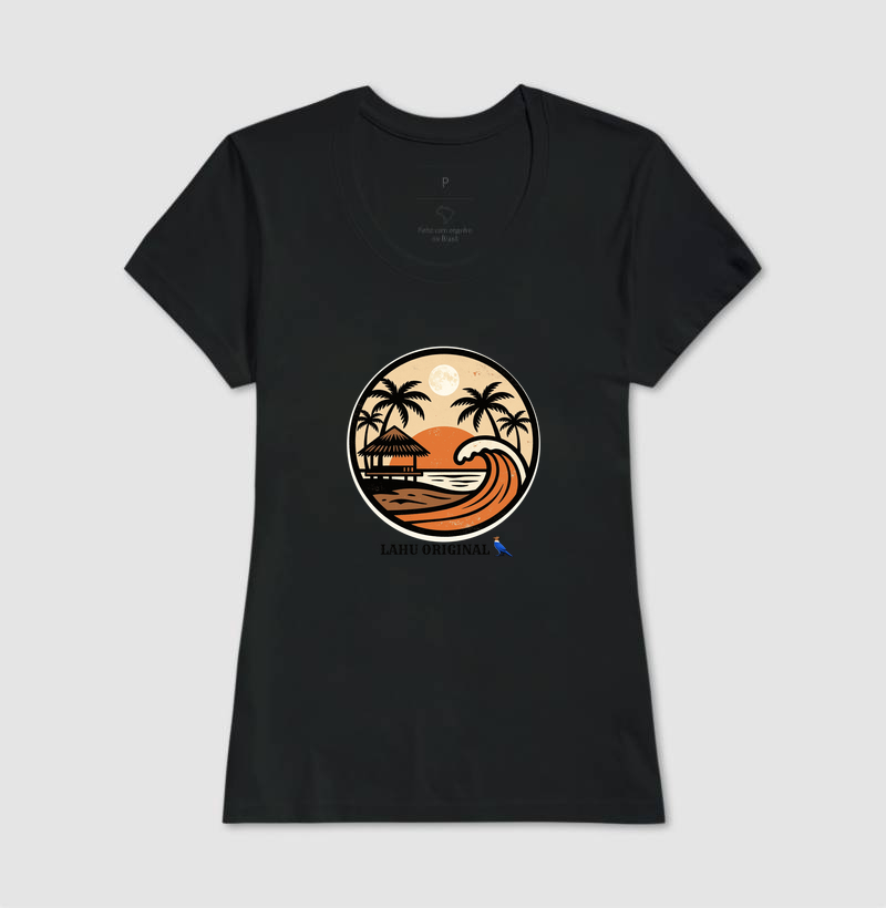 “Vista o pôr do sol, o som das ondas e o charme do Nordeste com a estampa Lahu Original. Um design que carrega o calor, a beleza e a alma das praias brasileiras — feita para quem vive o verão o ano inteiro.” - Imagem 3