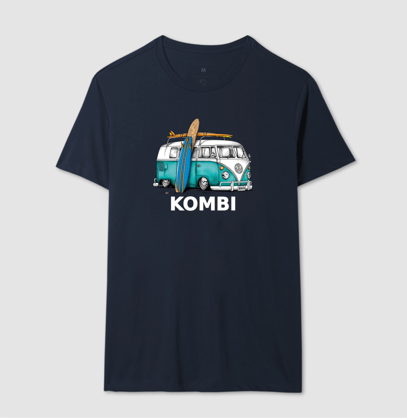 Kombi Surf Beach - VW Vintage Verde e Pranchas - Estilo Surfista Retrô - Imagem 4