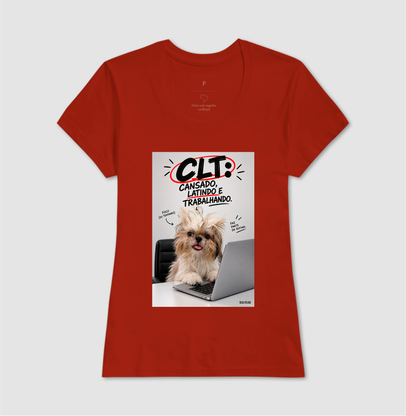 🐶💻 CLT — Cansado, Latindo e Trabalhando! 😂🐾 | Shih Tzu Edition - Imagem 9