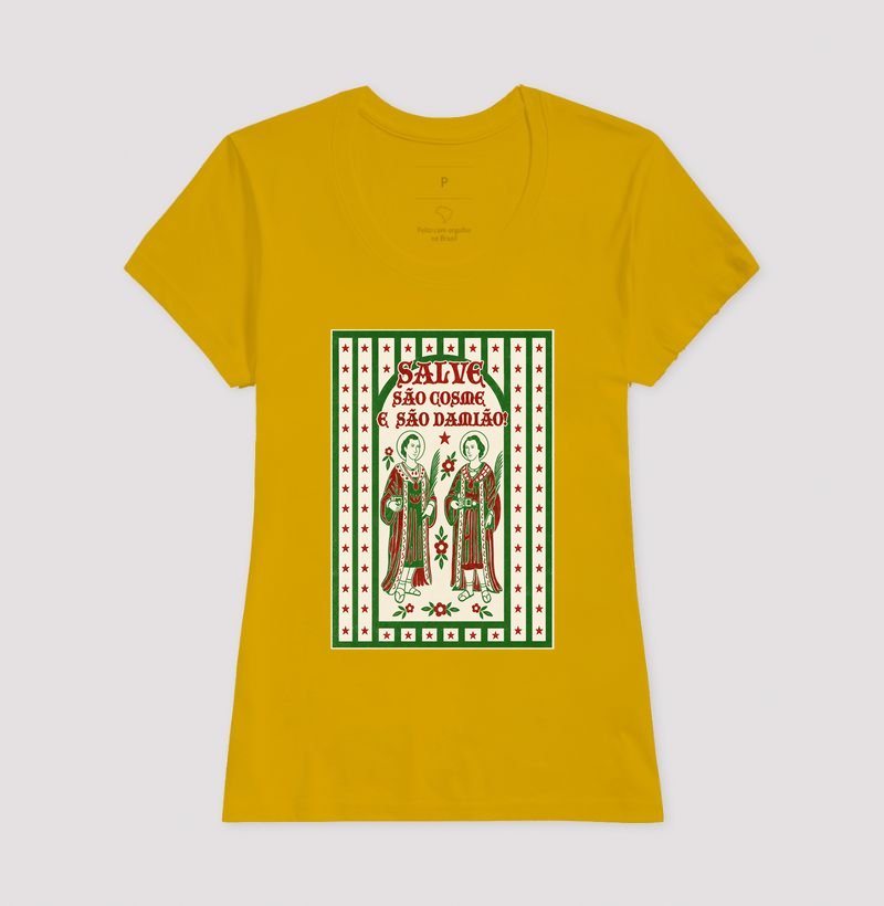 Camiseta - Saquinho de Cosme e Damião - Imagem 17