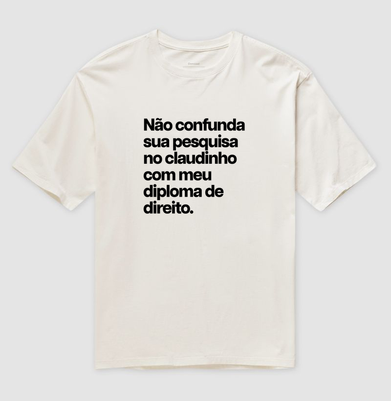 Não confunda sua pesquisa no claudinho com meu diploma de direito. - Imagem 4