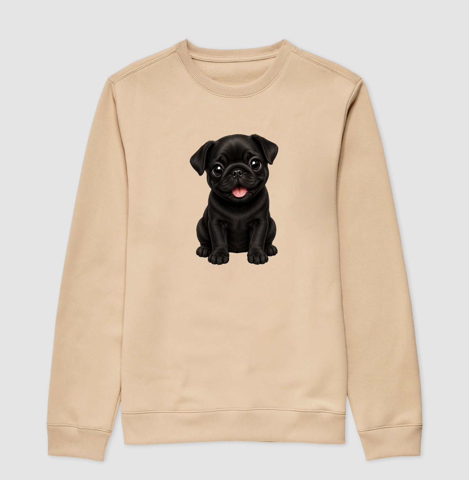 Pug Preto - Desenho Animado - Imagem 3