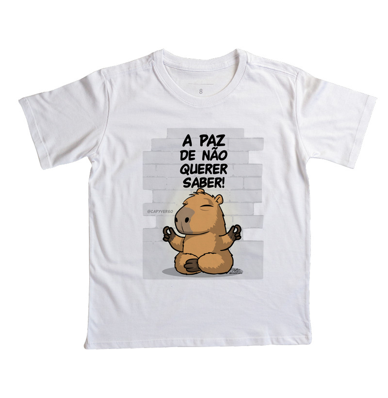Camiseta Capivara Paz - Imagem 3
