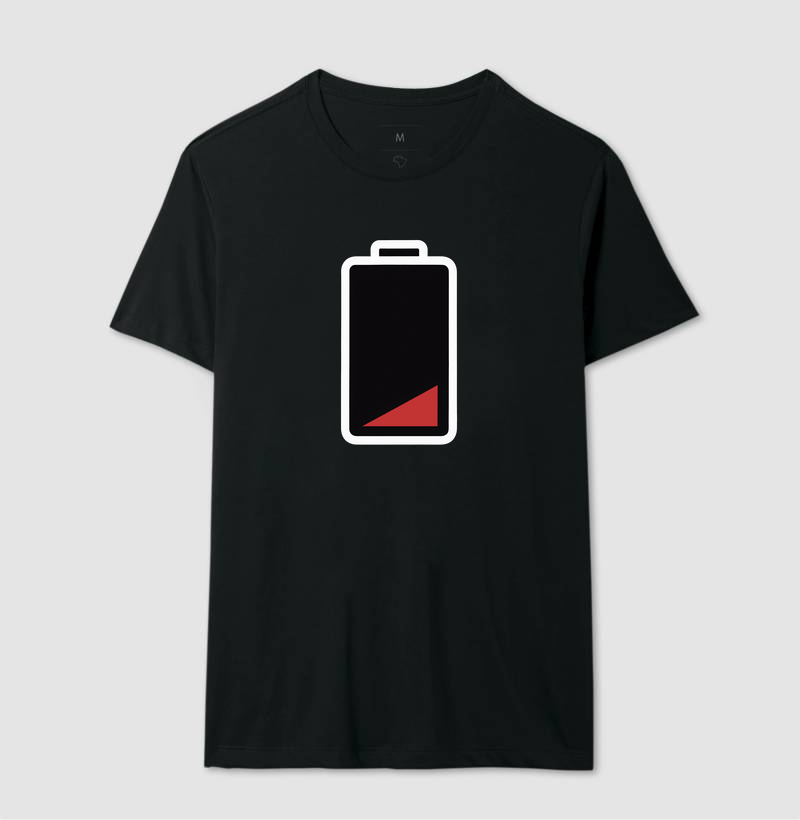 Camiseta 5% de Bateria - Imagem 4