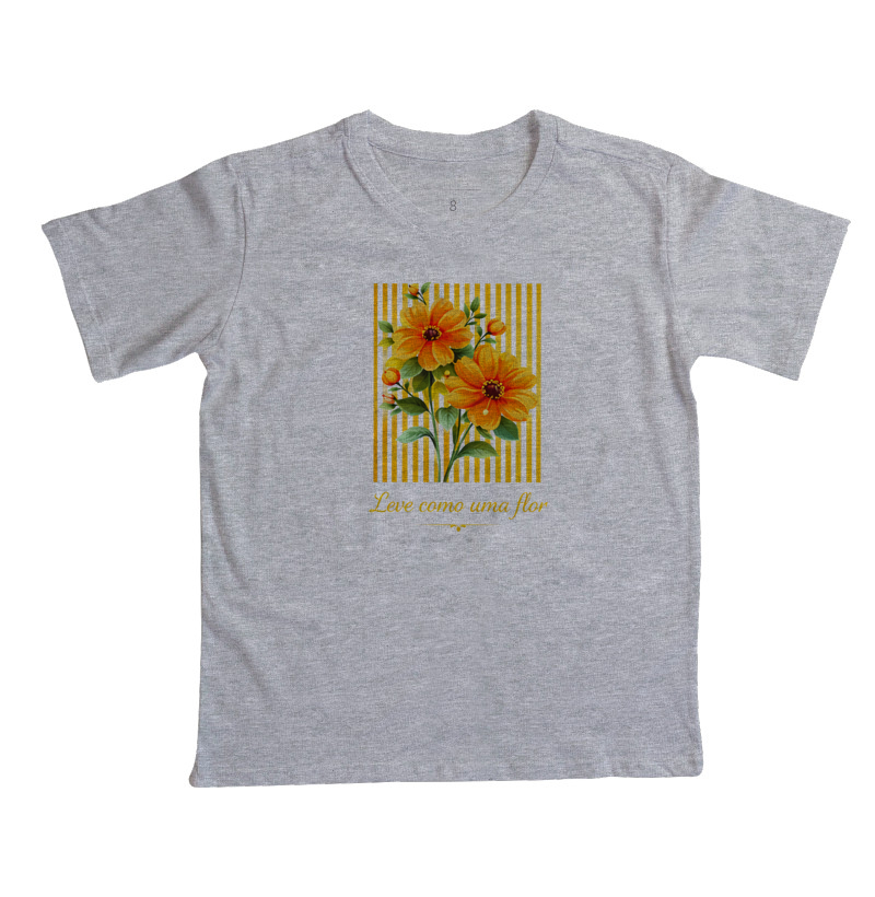 Camiseta Leve como uma flor  - Imagem 4
