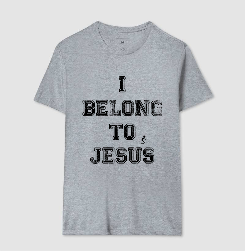 Camiseta Cristã I Belong to Jesus Pertenço a Jesus - Imagem 8