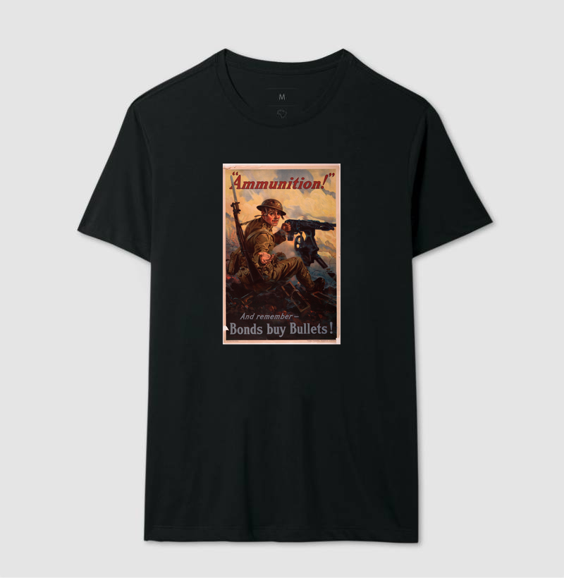 Camiseta Bonds Buy Bullets — 1918 - Imagem 3