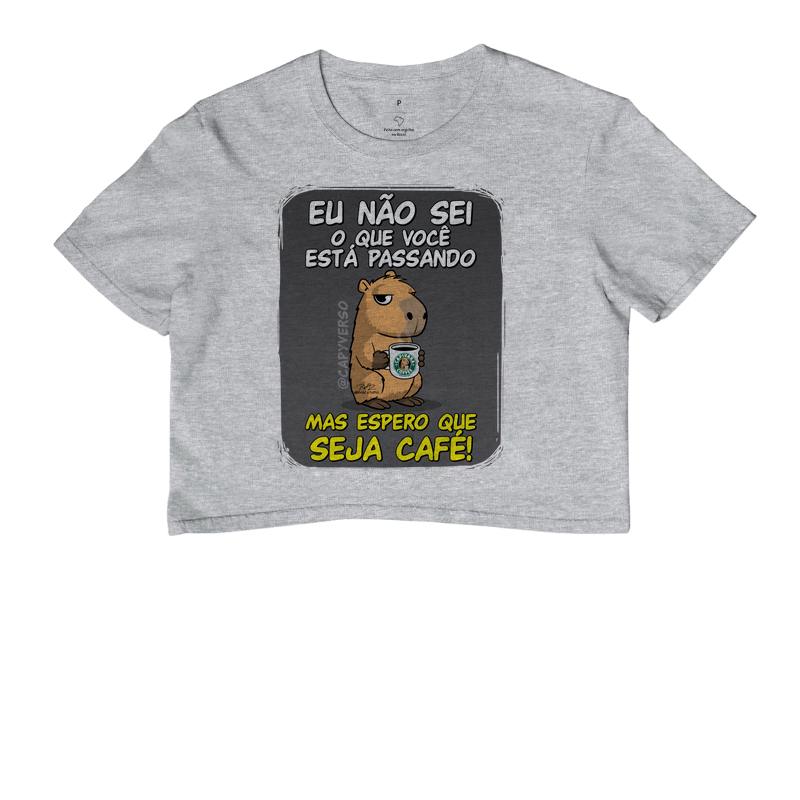 Camiseta Capivara Seja Café - Imagem 6