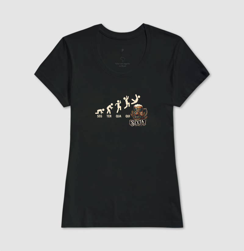 Camiseta Evolução da Semana: O Pulo da Sexta - Imagem 3