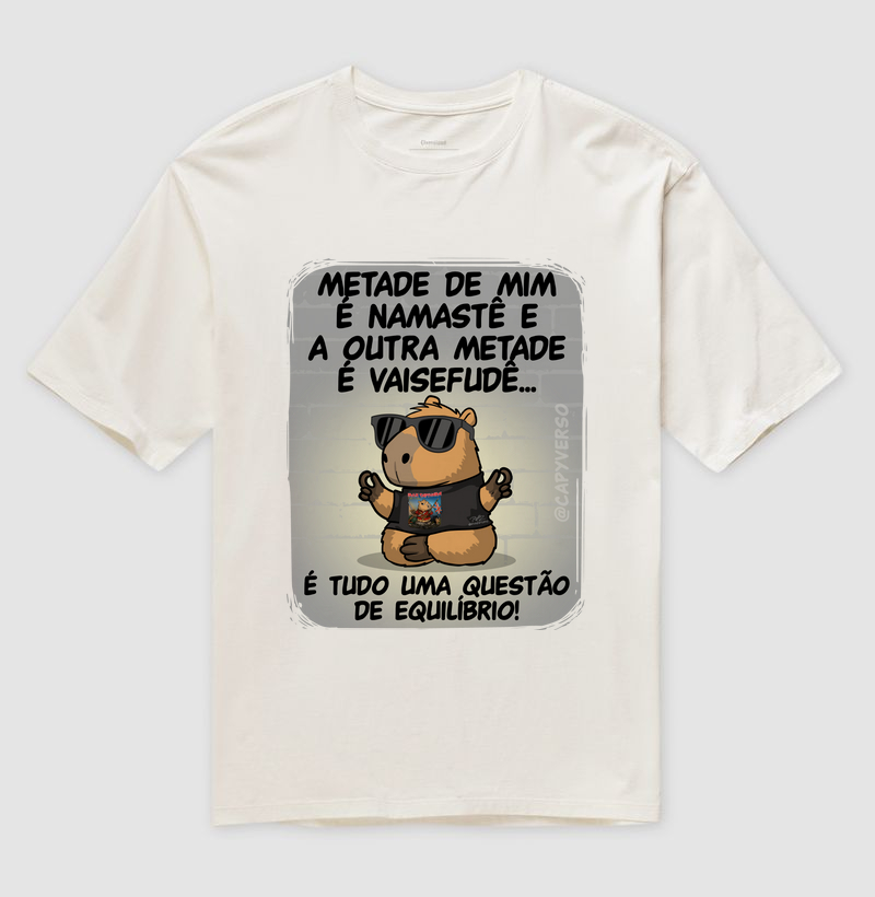 Camiseta Capivara Namastê - Imagem 4