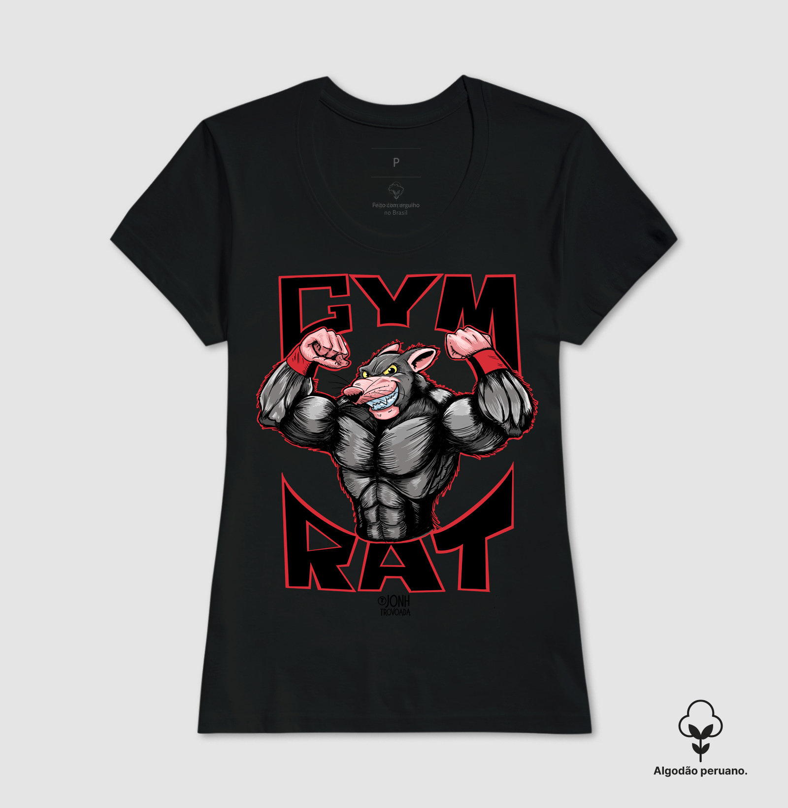 Camiseta Gym Rat  - Imagem 2