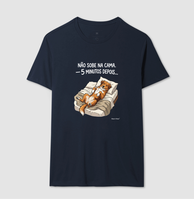CAMISETA NOSSO MASCOTE SOBE NA CAMA - Imagem 6