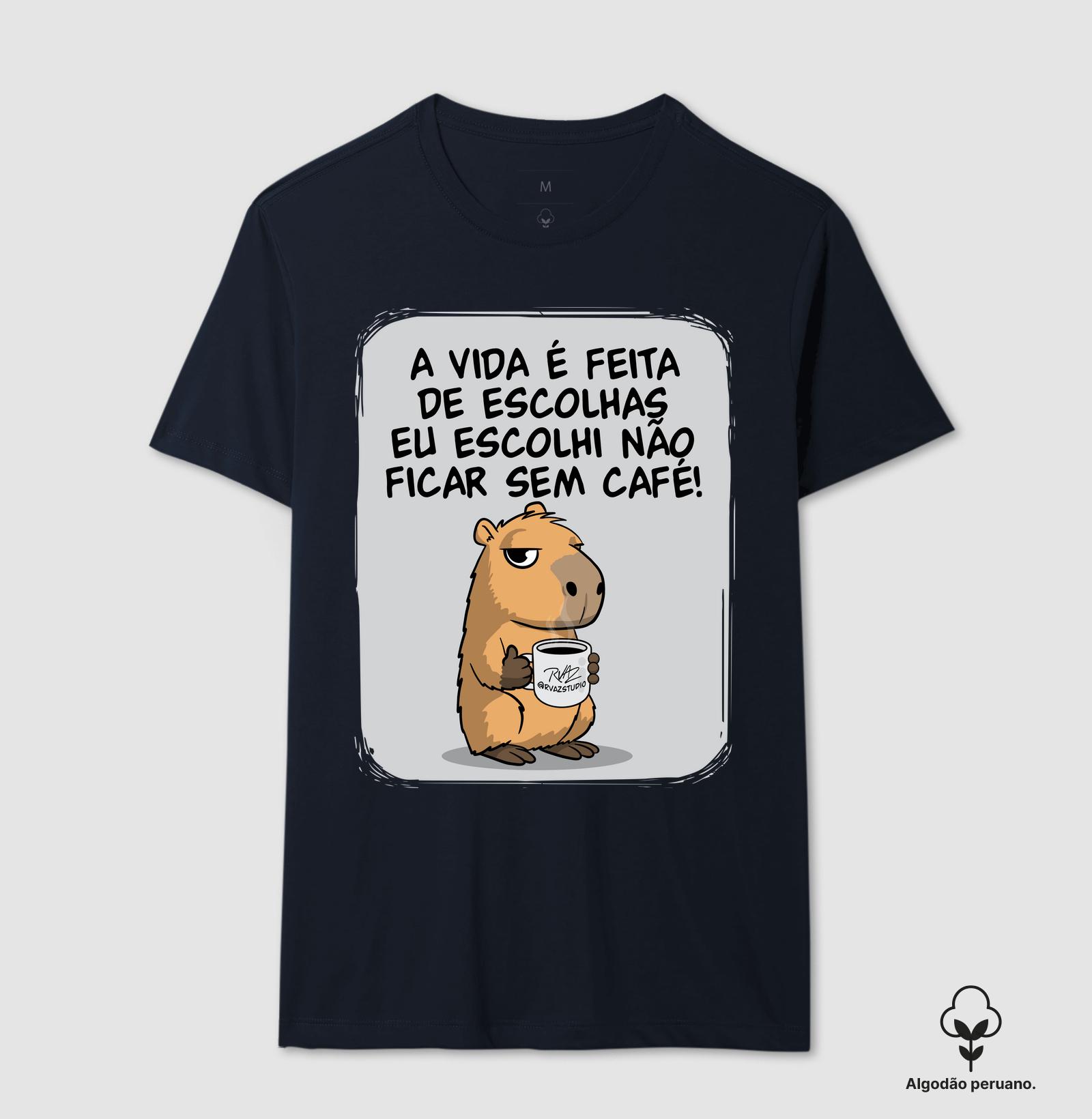Camiseta Capivara Café - Imagem 3