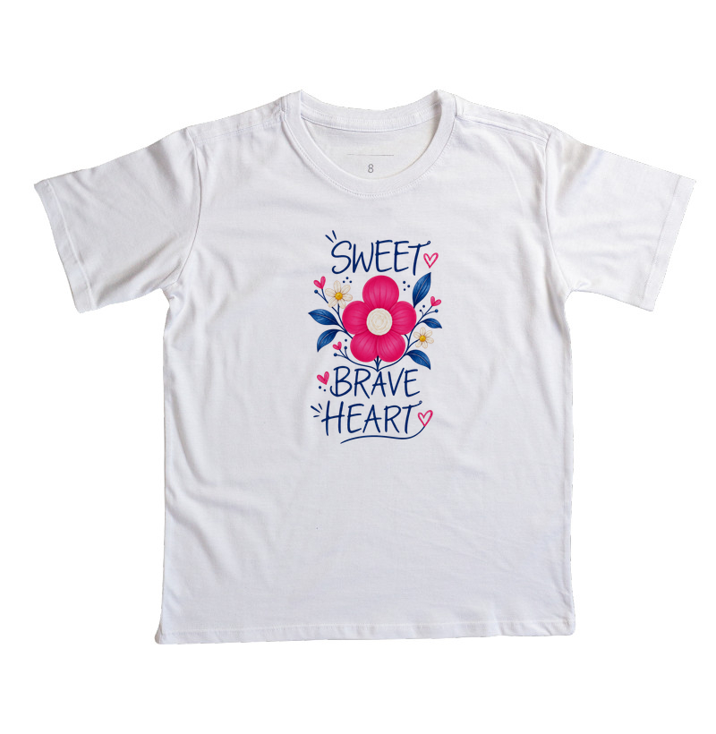 Camiseta Sweet Brave Heart - Imagem 4
