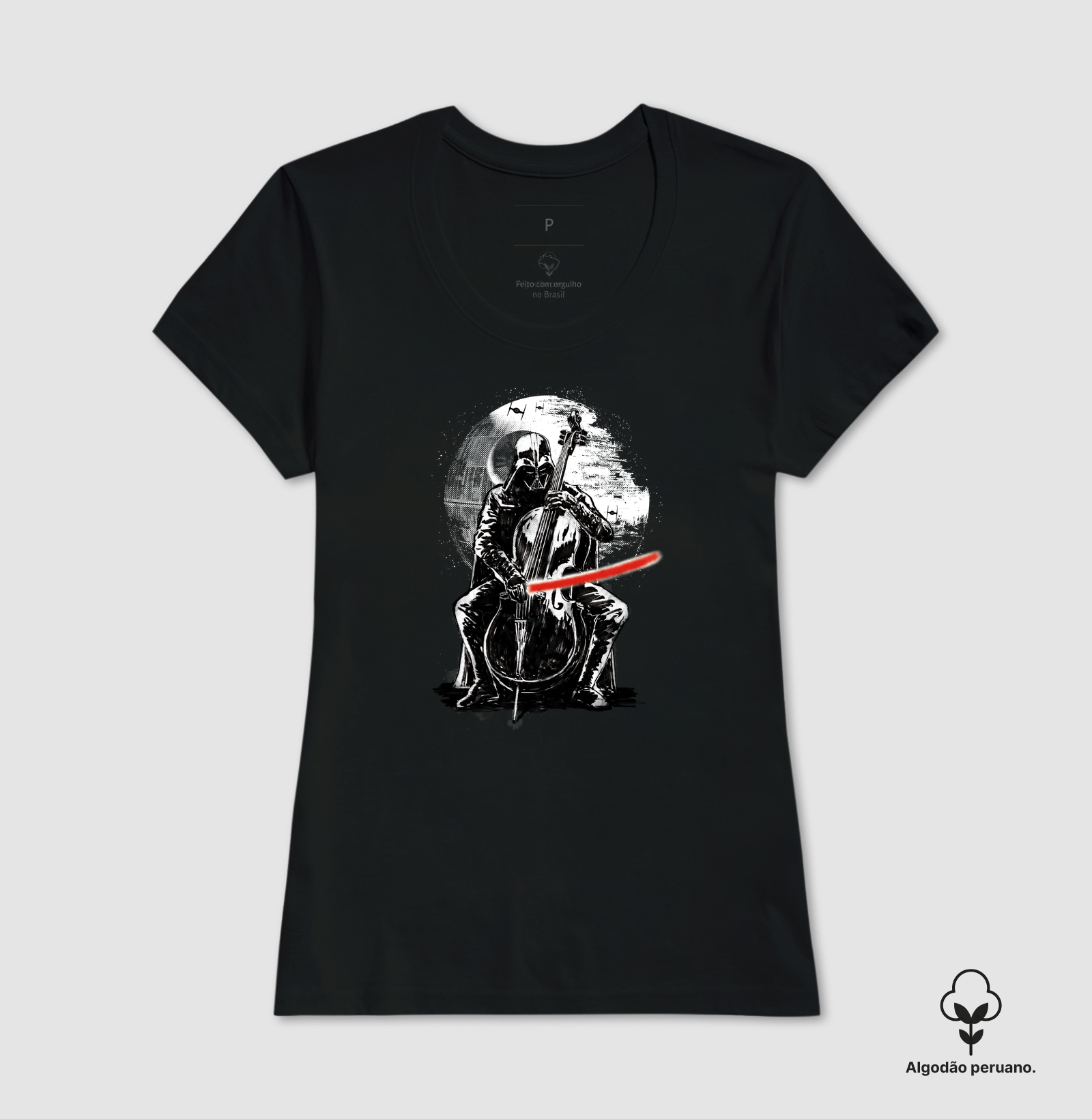 Camiseta Dark Symphony Algodão Peruano - Imagem 3