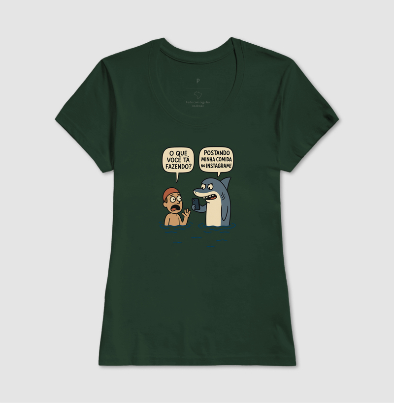 Camiseta Tubarão Foodgram - Imagem 9