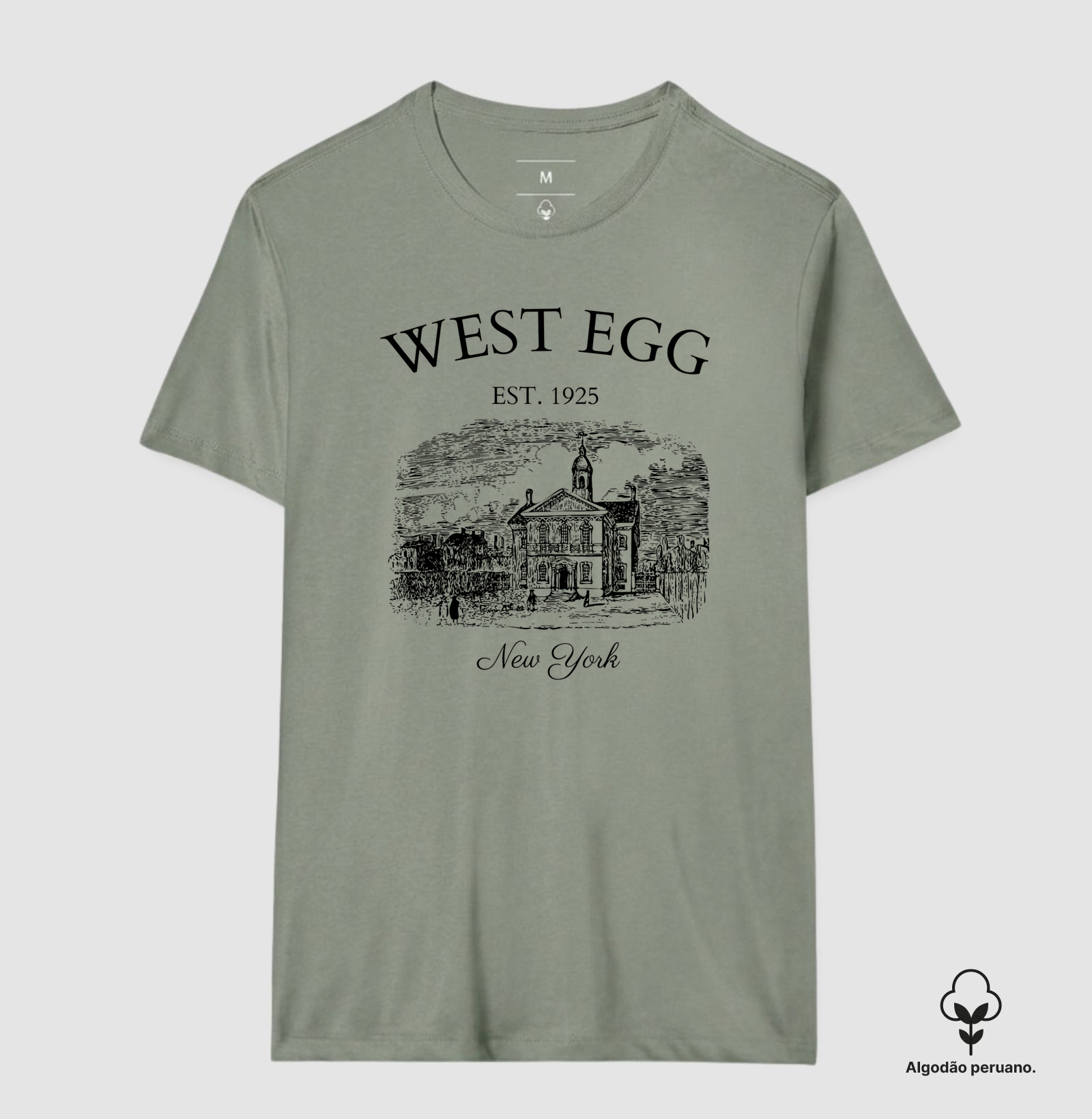 Camiseta O Grande Gatsby – West Egg | F. Scott Fitzgerald - Imagem 3