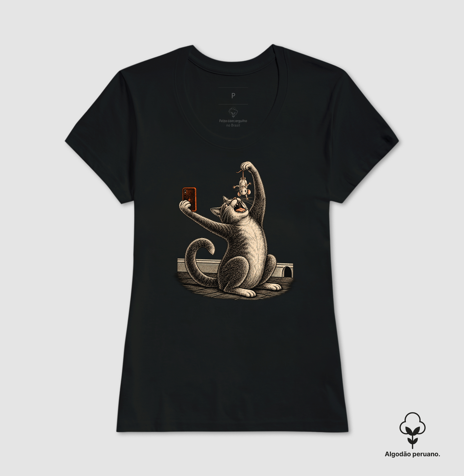 Camiseta antes da primeira mordida - Imagem 3