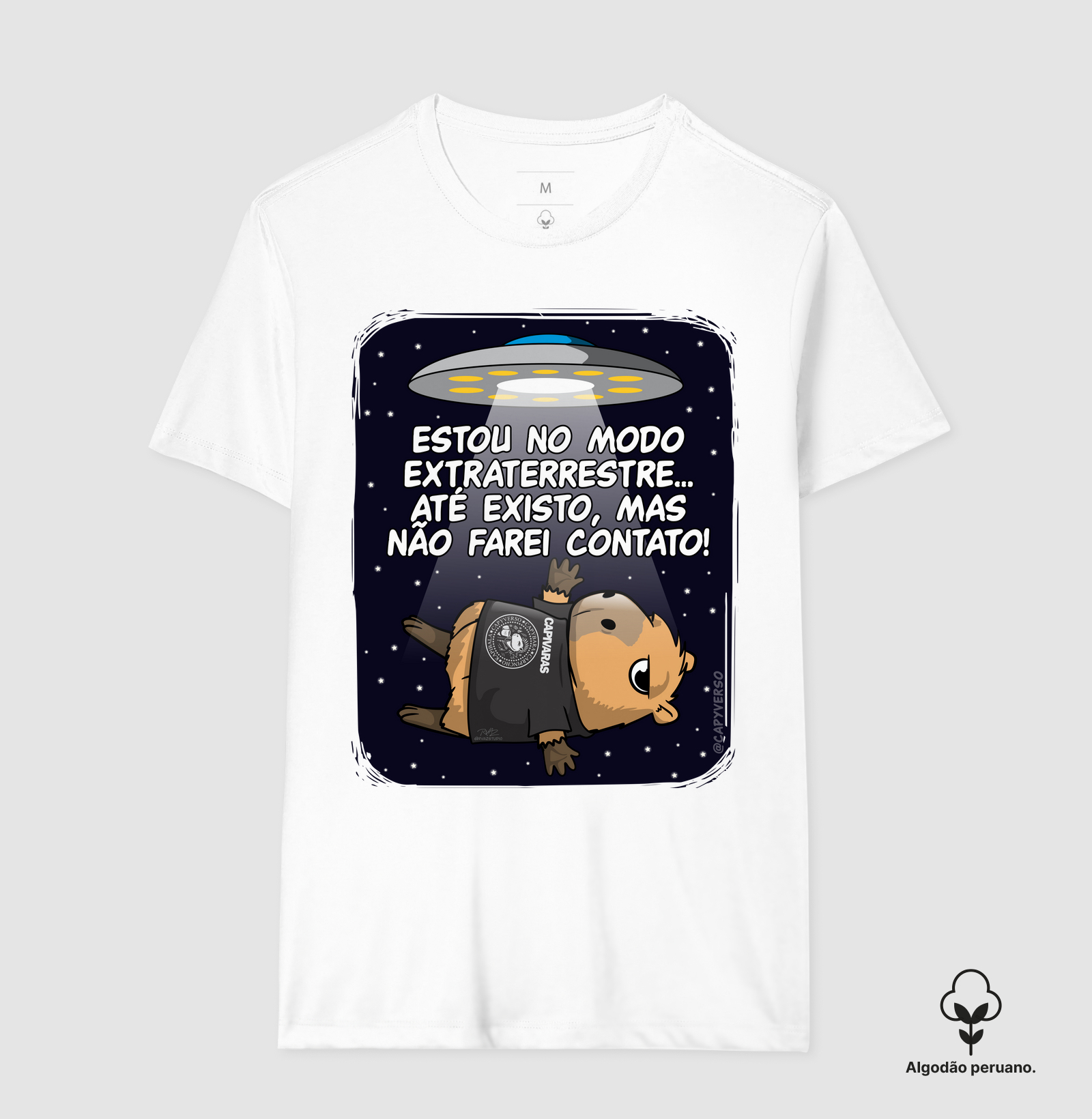Camiseta Capivara Extraterrestre - Imagem 6
