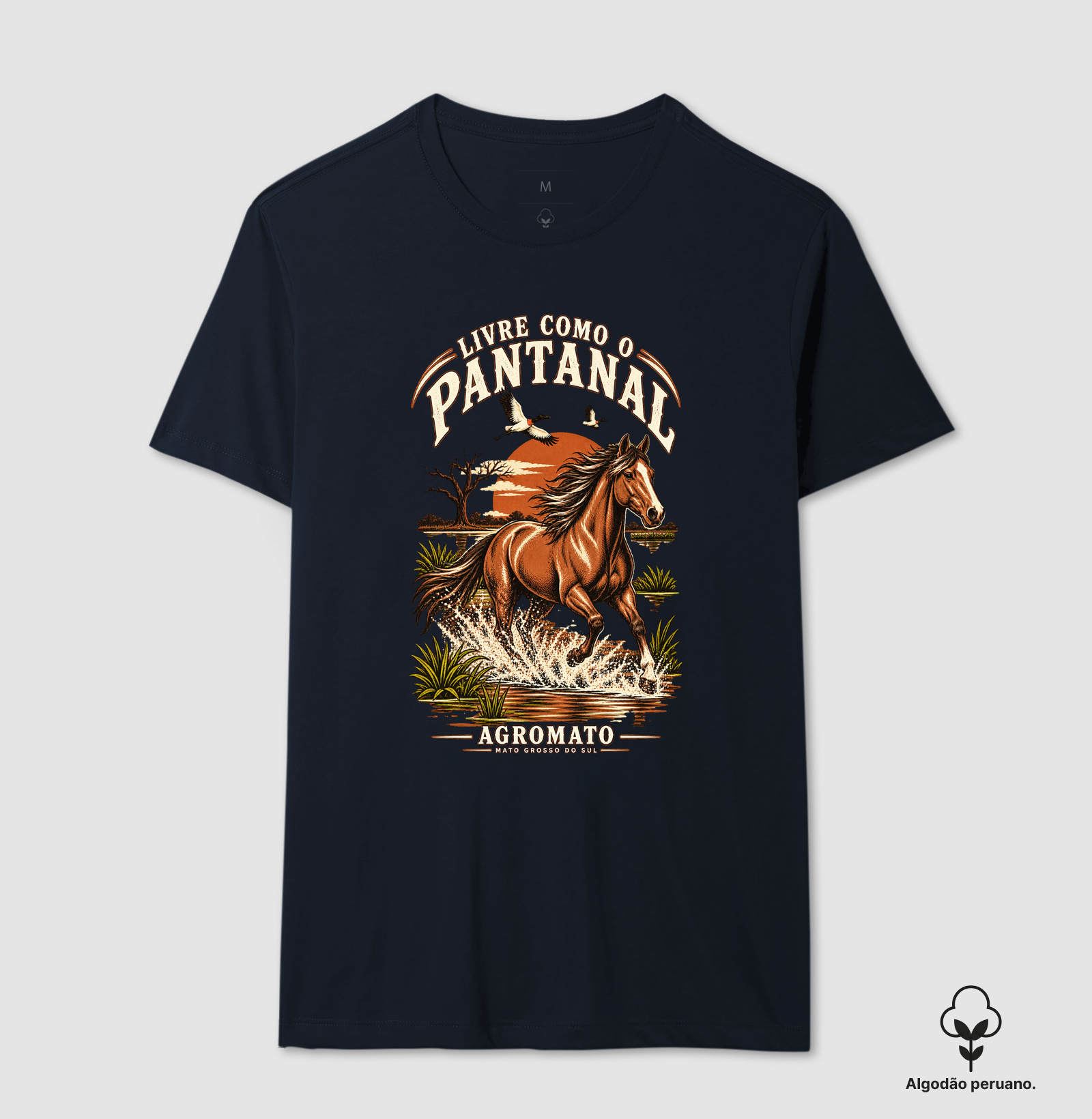 Camiseta Livre como o Pantanal - Imagem 6