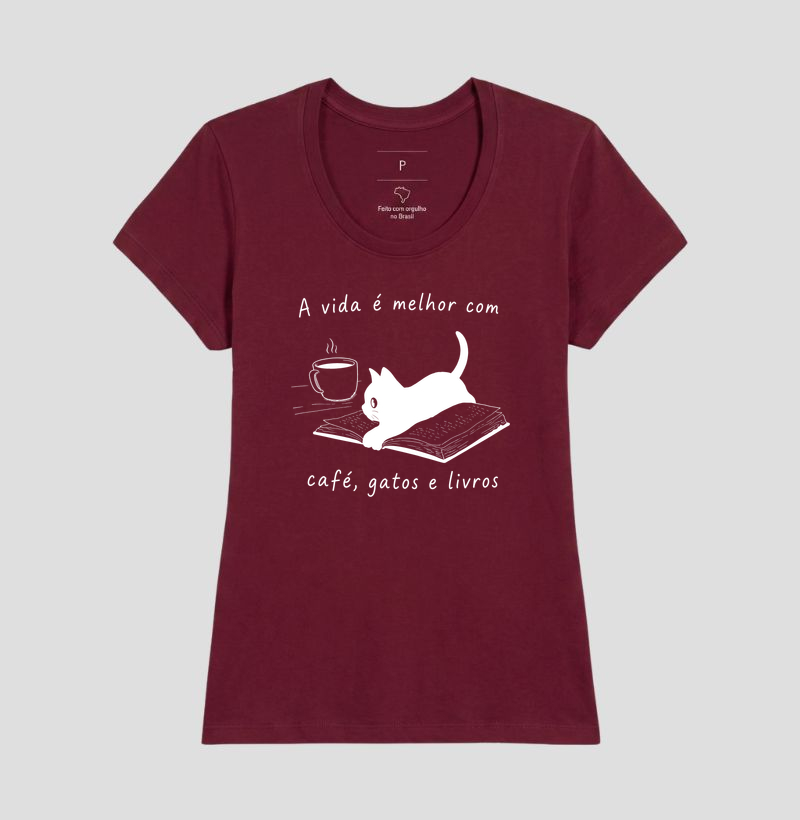A Vida é Melhor com Café, Gatos e Livros - Imagem 19