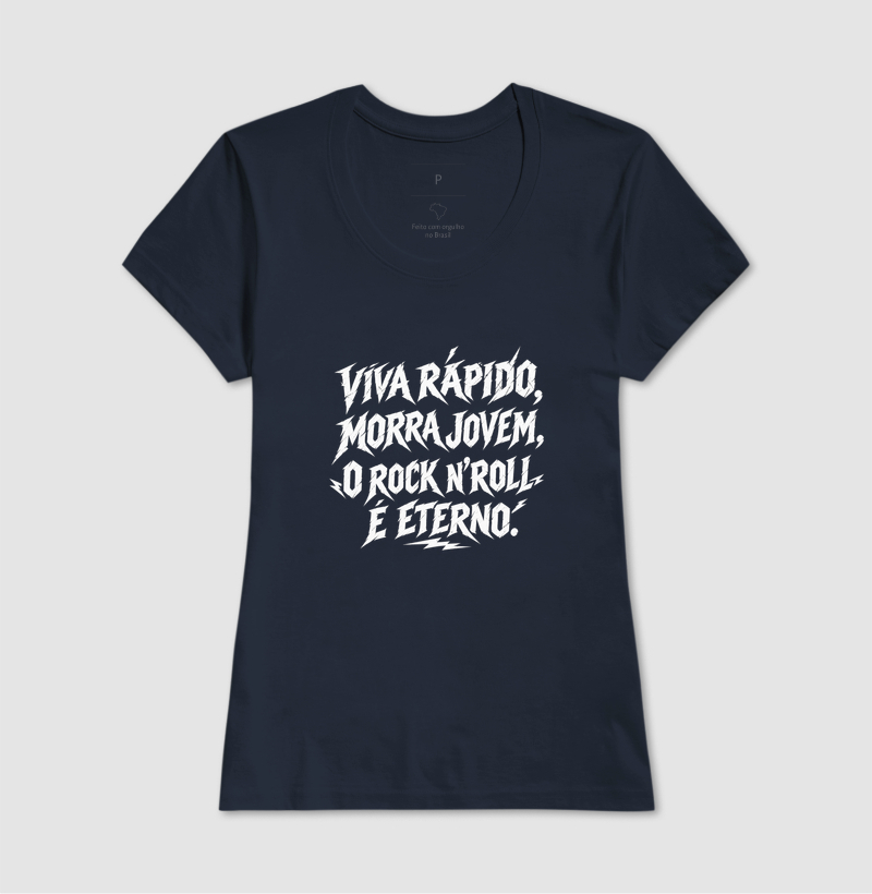 Camiseta Viva rápido, morra jovem, o rock n' roll é eterno - Imagem 5