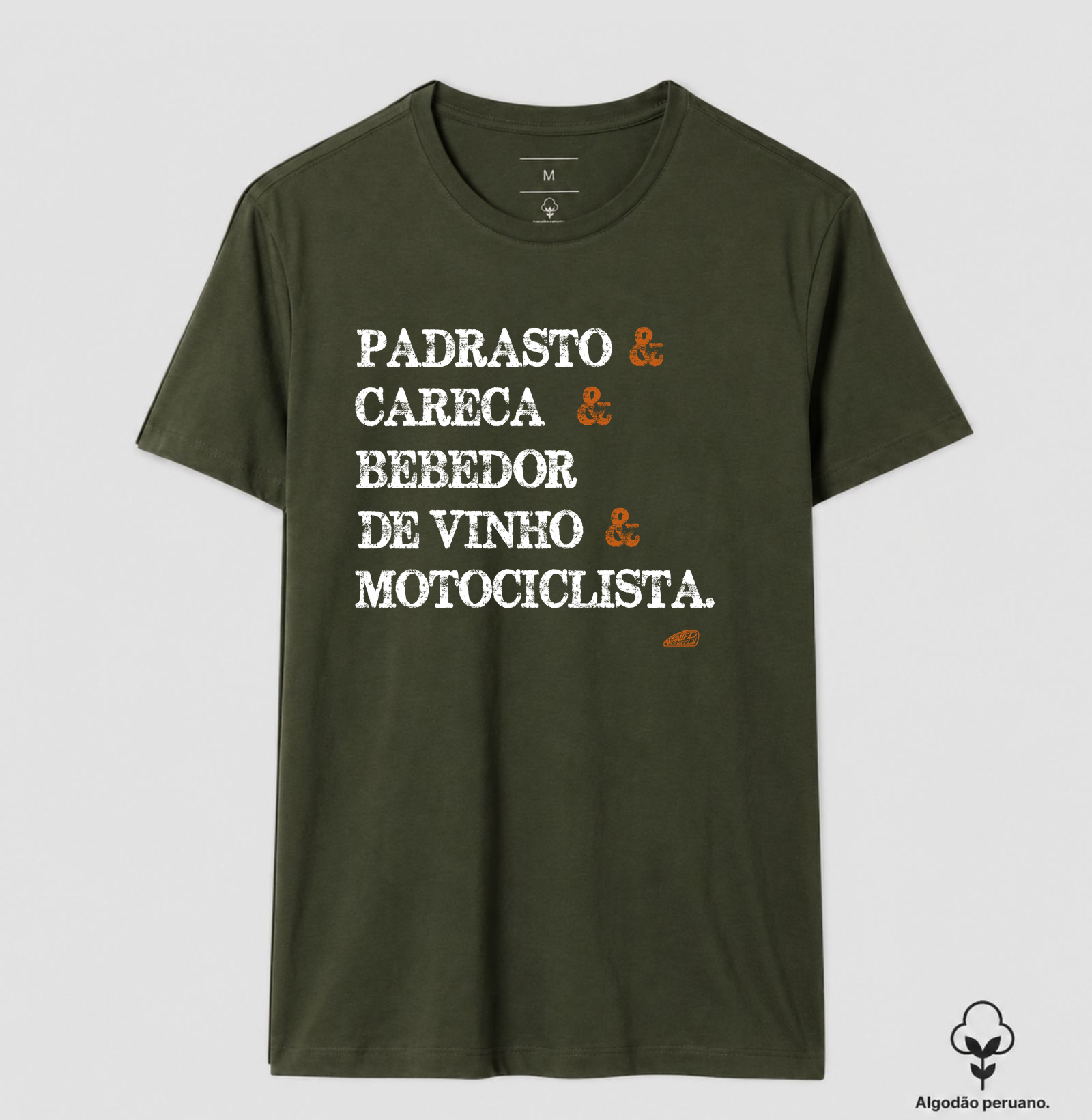Padrasto Careca Bebedor de Vinho e Motociclista  - Imagem 2
