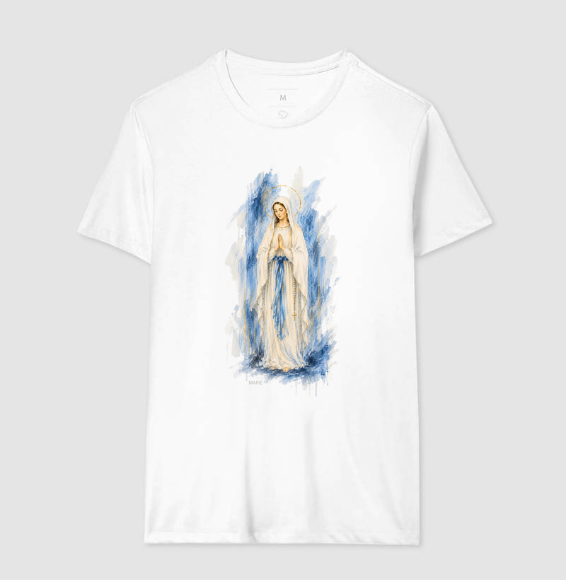 Nossa Senhora de Lourdes Pintura - Imagem 4