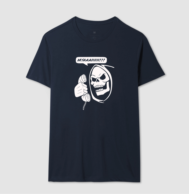 Camiseta Myah Phone Skeletor 2 - Imagem 4