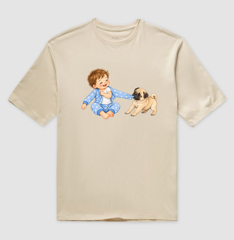 Pug Puxando Pijama - Imagem 3