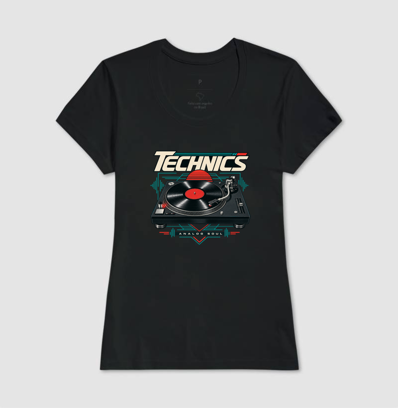 Camiseta Technics — Analog Soul | Slow Life - Imagem 6