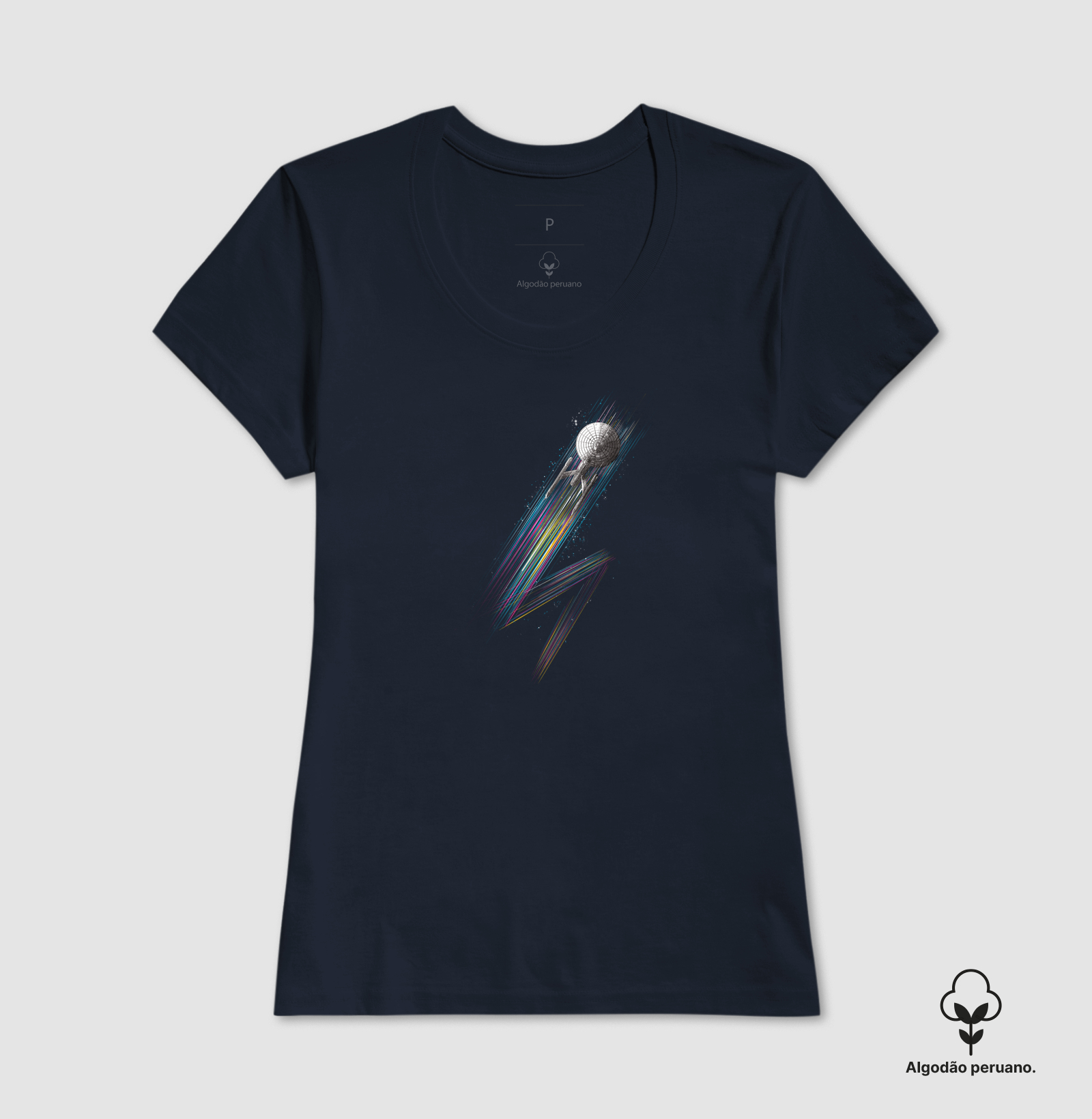 Camiseta Warp Speed Algodão Peruano - Imagem 7
