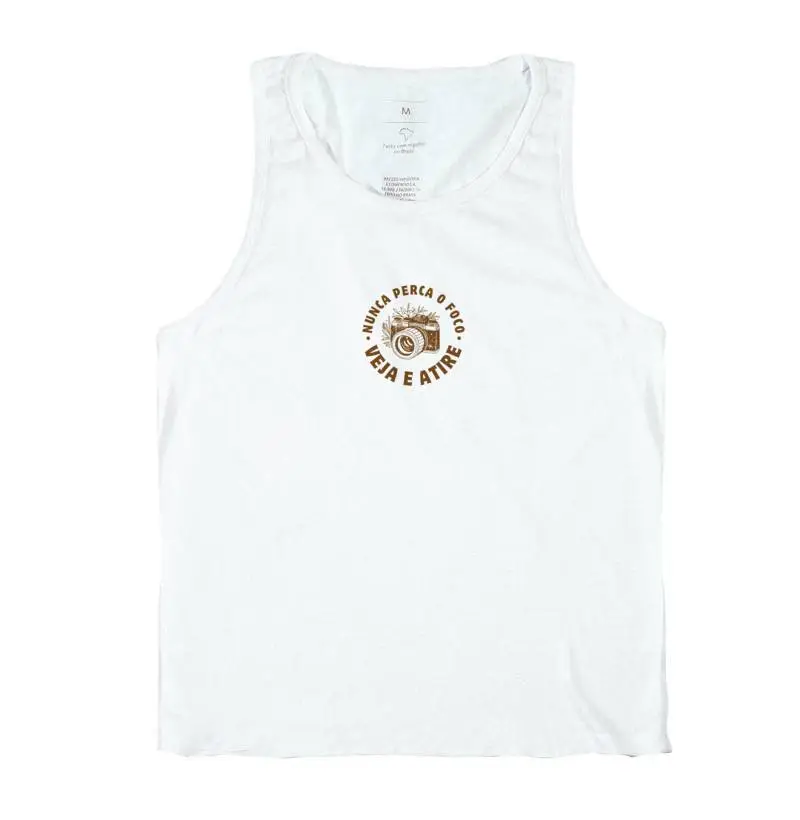 Camiseta regata, nunca perca o foco - Imagem 2