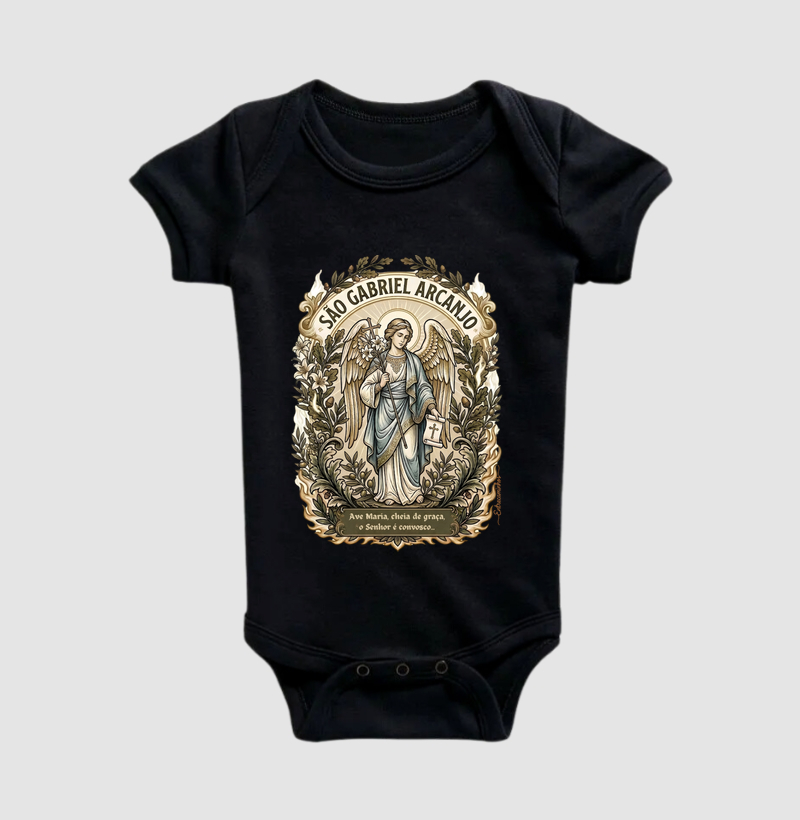 São Gabriel Arcanjo – Mensageiro da Anunciação | Arte Botânica Exclusiva - Imagem 2