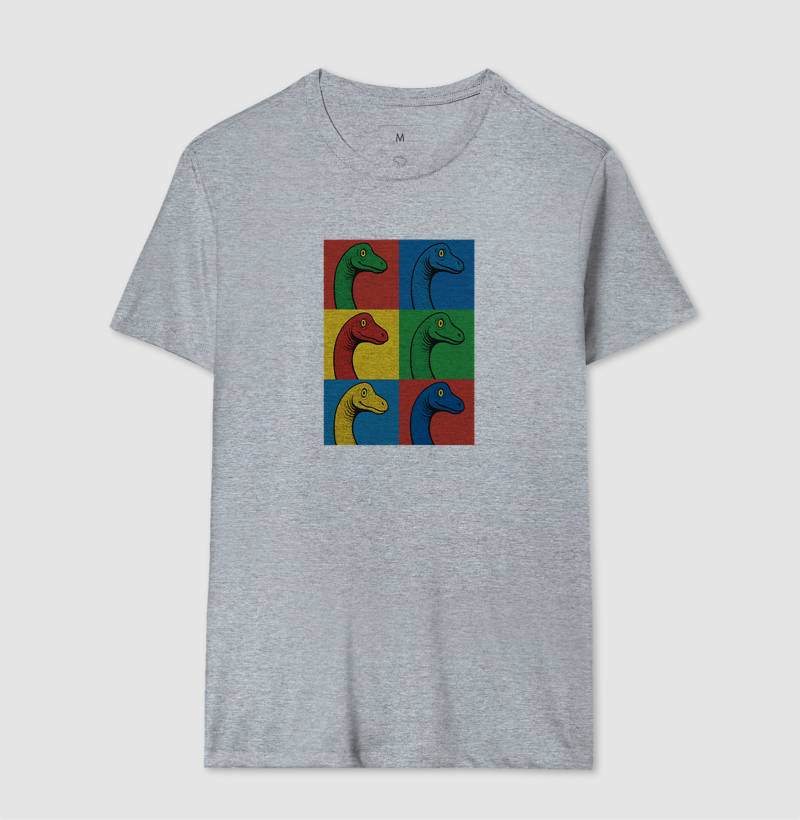 Camiseta Dino Pop Braquiossauro - Imagem 10