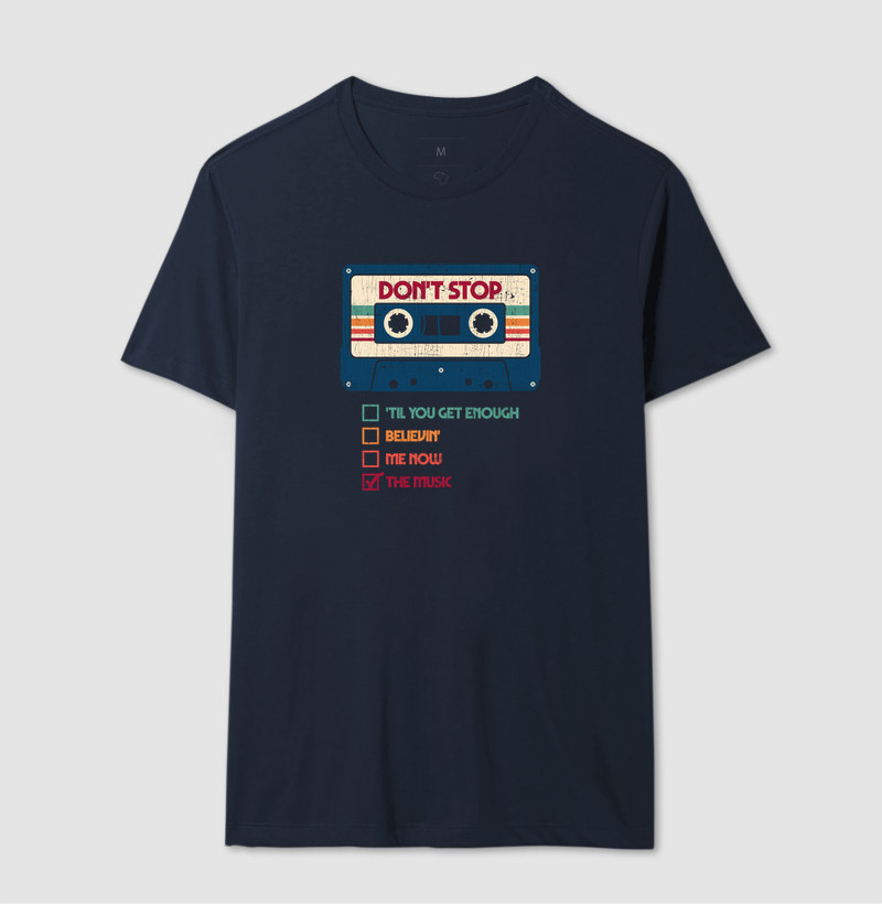 Camiseta Não Pare a Música - Imagem 4