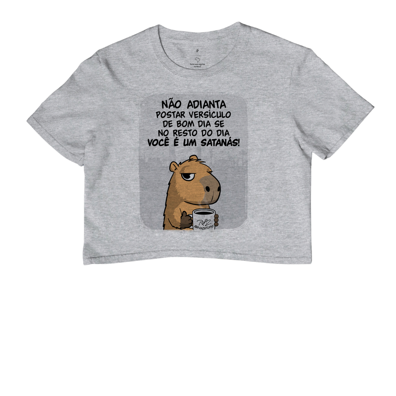 Camiseta Capivara Você é um Satanás - Imagem 6