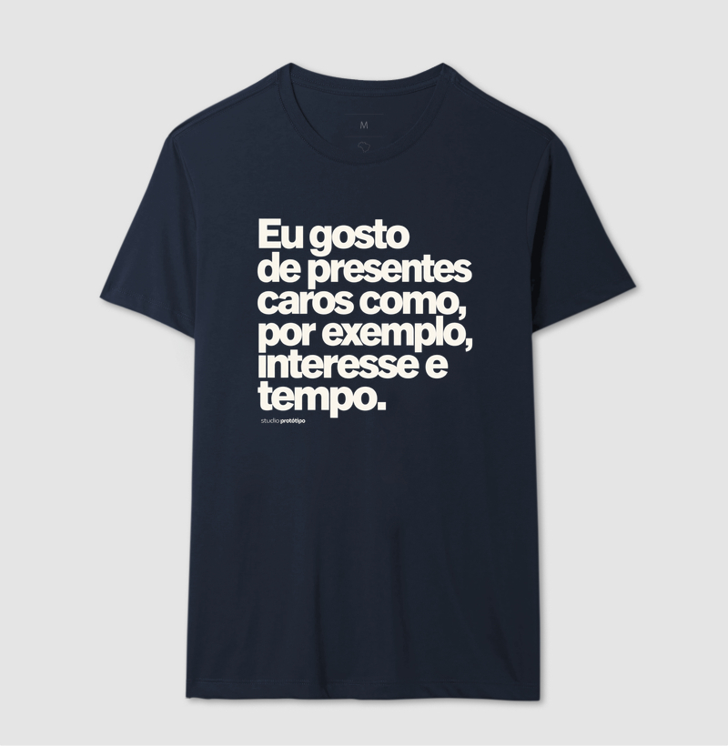 Eu Gosto de Presentes Caros (estampa G) - Imagem 6