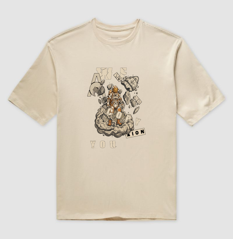Camiseta Oversized Apollo Lunar | Linha Abstract — Aion Abstract - Imagem 3