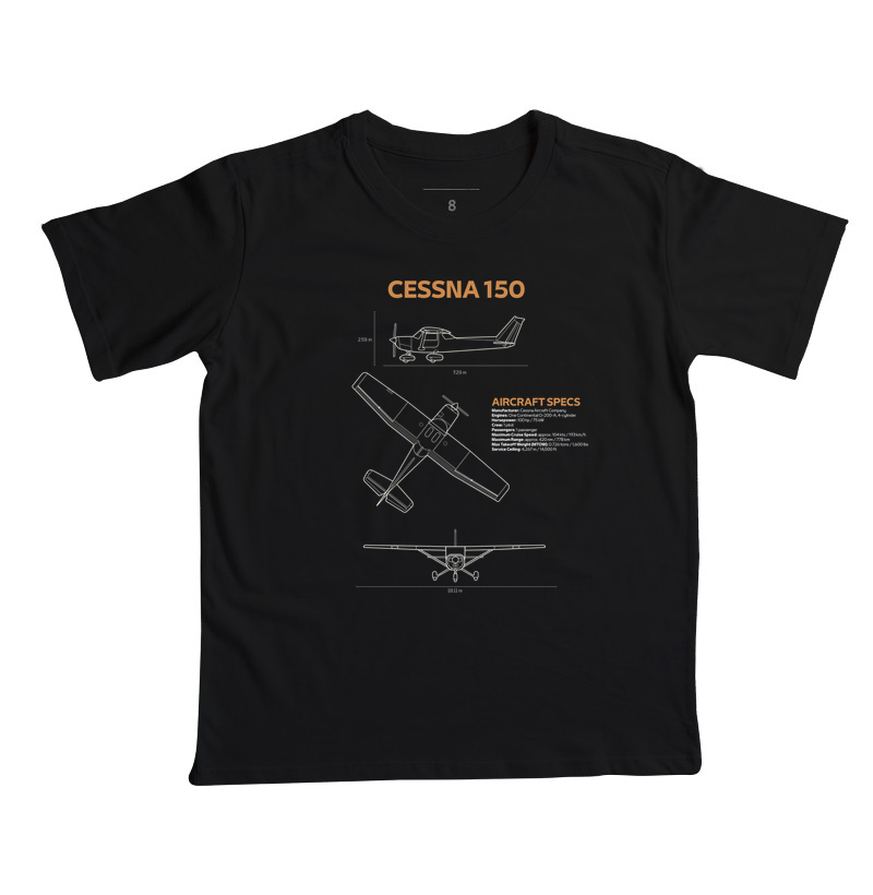 Cessna 150 | Blueprint - Imagem 4