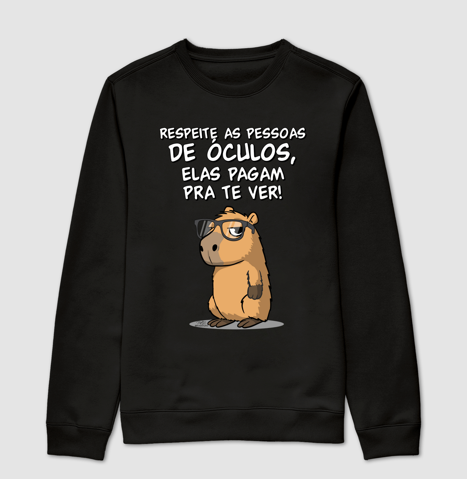 Camiseta Capivara Óculos - Imagem 4
