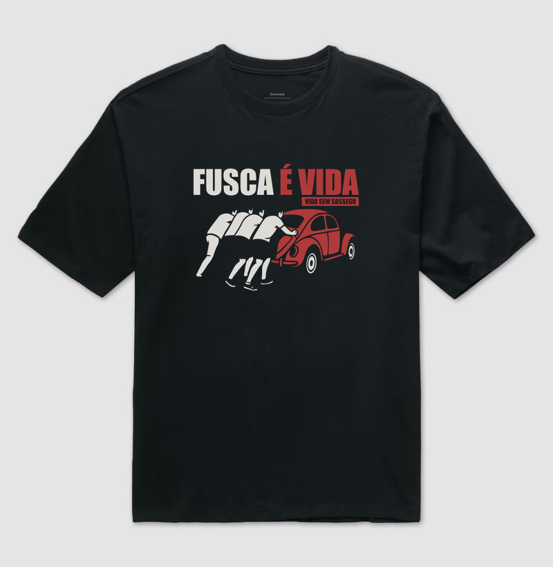 Fusca é vida | Vida sem sossego | Vermelho - Imagem 5