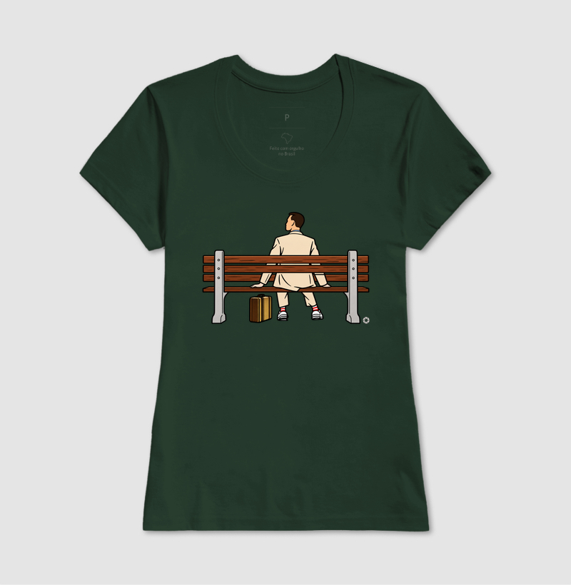 Camiseta Forrest Gump – Banco - Imagem 13