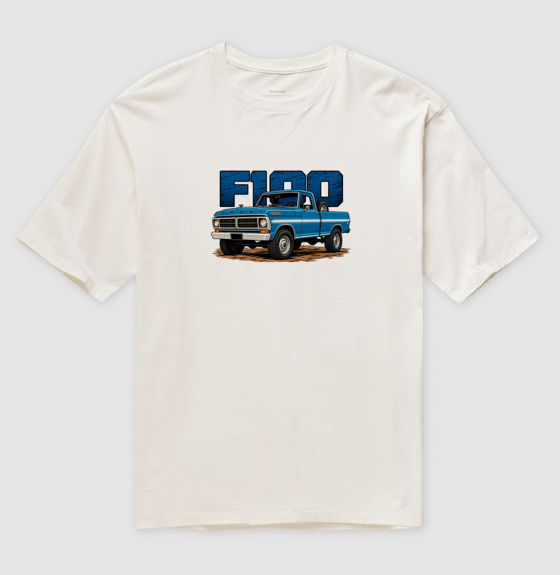 Camiseta oversized F100 - Imagem 7
