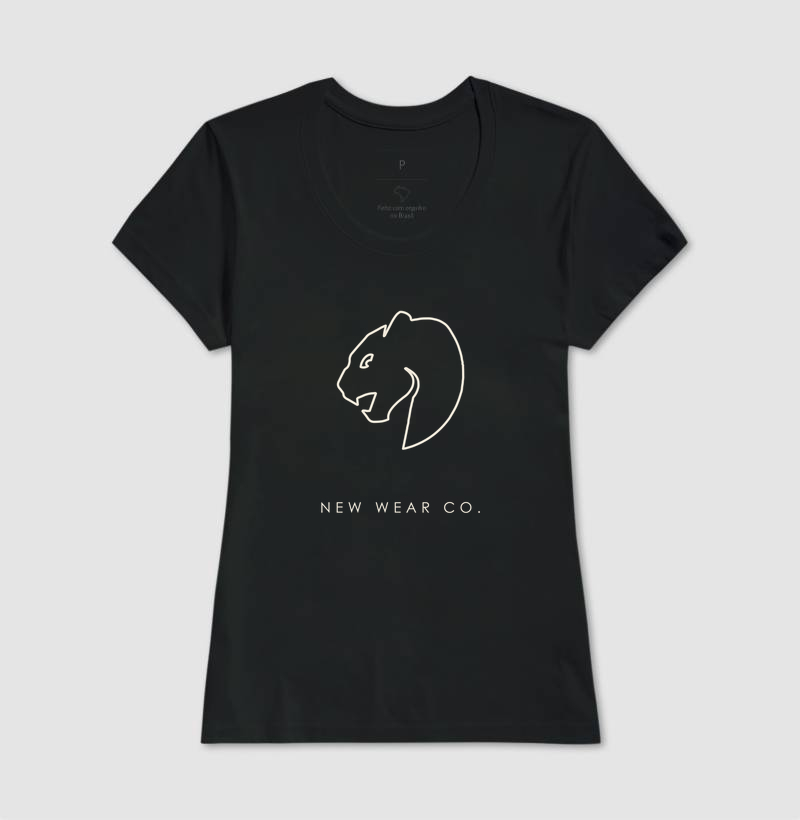 Camiseta NEW Wear Co. · Pantera Contorno - Imagem 3