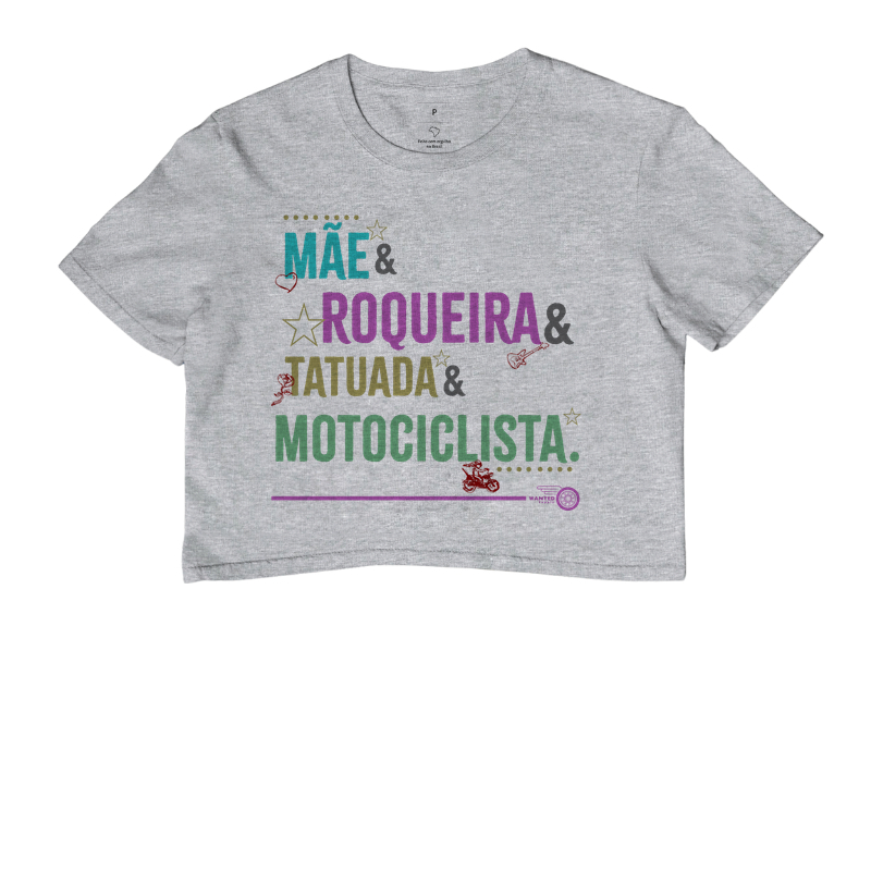 Mãe, Roqueira, Tatuada, Motociclista - Color - Imagem 6
