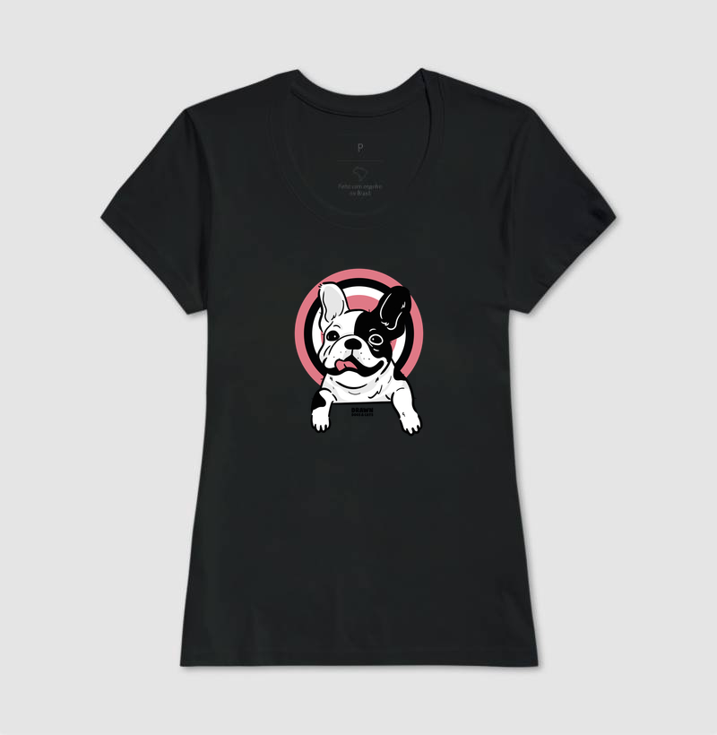 Bulldog francês fundo rosa - Imagem 3
