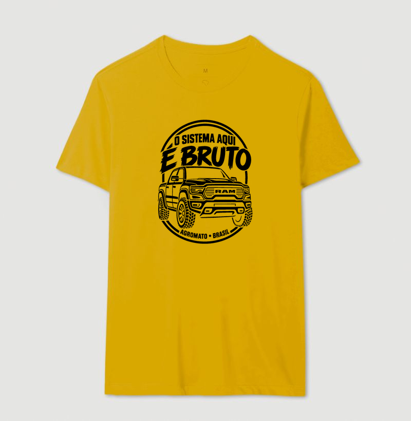 Camiseta O Sistema Aqui é Bruto - Imagem 11