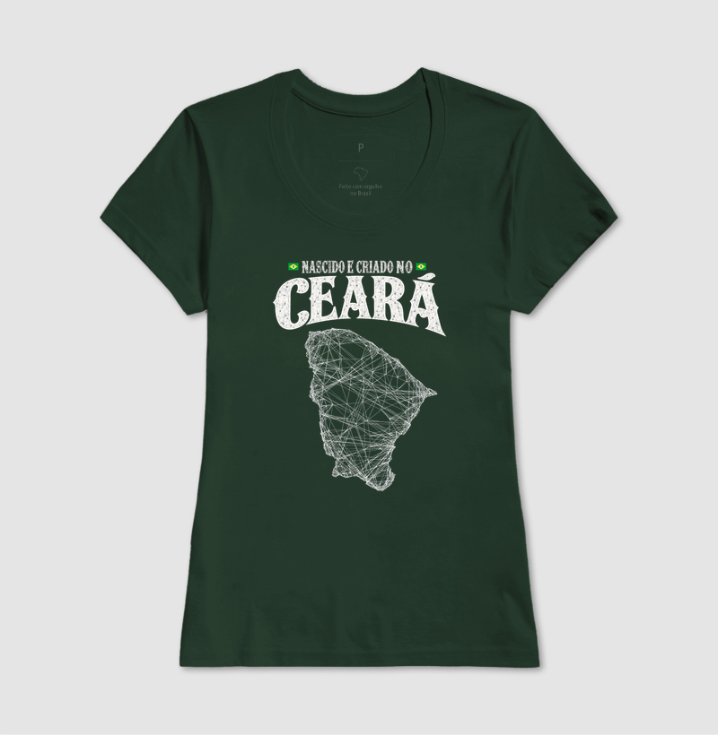 Camiseta Nascido e Criado no Ceará - Imagem 9