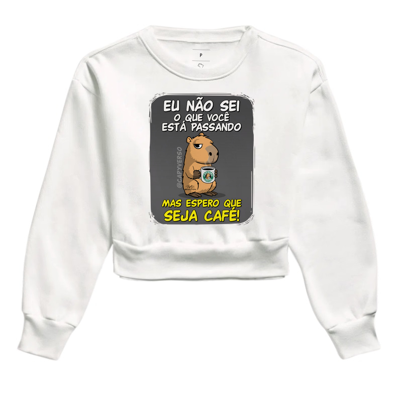 Camiseta Capivara Seja Café - Imagem 3